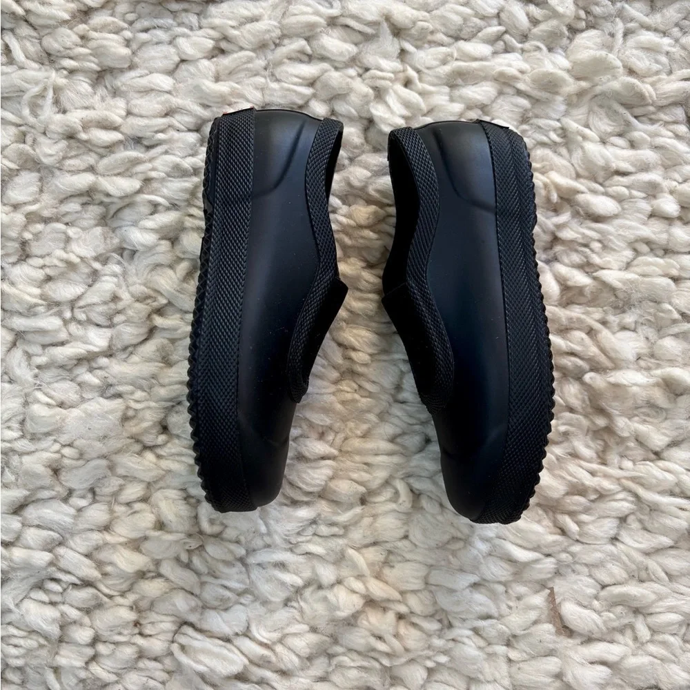 Hunter Kids Black Slip-On Shoes